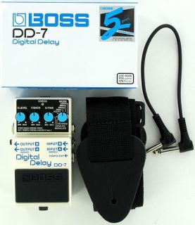 Boss DD 7 Digital Delay Guitar Effect Pedal DD7 New
