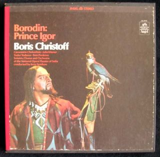 Borodin Prince Igor 3xLP Boris Christoff Stereo Angel Records SCL 3714 