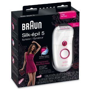New Braun Silk Epil 5185 Epilator Pink SE5185 Womens Leg Body Hair 