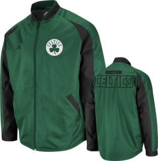 Boston Celtics Adidas Green Tip Off Midweight Jacket sz Medium