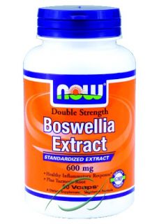 Boswellia Extract Double Strength 600 MG 90 VCaps Now Foods