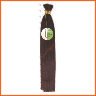   Human Hair Silky Straight Bulk Braiding Choose Length 18 16