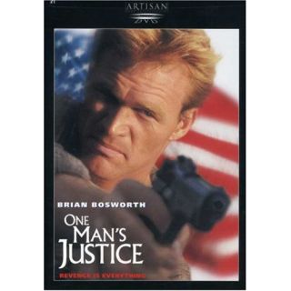 One Mans Justice (1995) DVD Movie Brian Bosworth, Bruce Payne