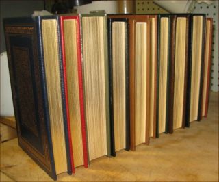Franklin Library First Edition Society Leather Bound Books (62)