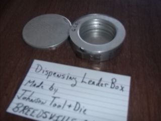 DISPENSING LEADER BOX made by Johnson Tool Die Breedsville MI