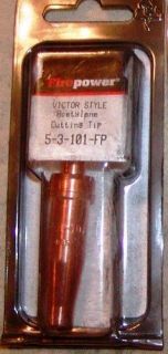 Acetylene Torch Tip 5 3 101 FP Firepower Victor Style