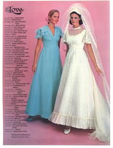 Brides Magazine February March 1975
