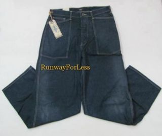   Lauren Clothing Mens Sz 38 x 34 Bozeman Big Pockets Pants Jeans