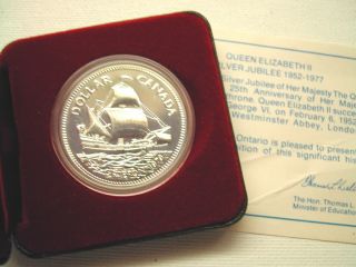 Canada Silver Proof 1979 Dollar w COA in Box of Issue
