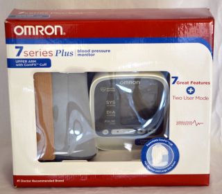 Omron 7 Series Plus Blood Pressure Monitor BP 762 with 2 User Mode 