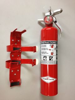 New Halon 1211 Fire Extinguisher with Vehicle Bracket Marine Aircraft 