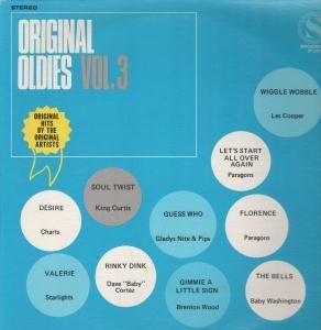   Vol 3 Various Artists LP 10 Track Including King Curtis Brenton