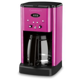 New Cuisinart DCC 1200MP Brew Central 12 Cup Coffeemaker Metallic Pink 