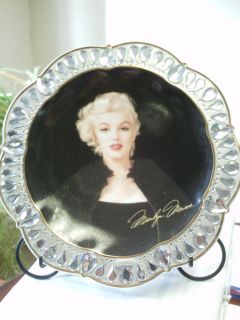 Bradford Exchange Marilyn Monroe Collector Plate Sapphire Legend