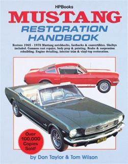   HP029 Book Mustang Restoration Handbook 176 Pages Paperback Ea