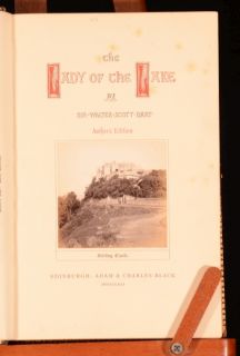1871 Lady of The Lake Sir Walter Scott Illustrated Birket Foster John 