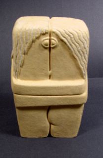 New Brancusi The Kiss Tabletop Sculpture Reproduction