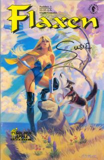 FLAXEN (1992) #1 SIGNED Susie Owens Comics Book