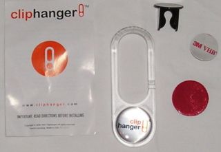 Cliphanger for Cellphone iPod PDA Brand New Clear