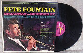 Pete Fountain Broadway to Bourbon St Vinyl LP Album