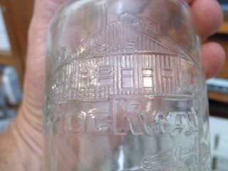 Brockway 1907   1982 , 75 yr Diamond Anniversary Glass Bottle