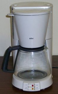 BRAUN FLAVOR SELECT COFFEE MAKER   10 CUP   TYPE 3112   MADE IN MEXICO 