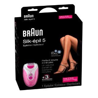 Braun Silk Epil 5 Xelle 5280 Womens Epilator w Dual Massage System 