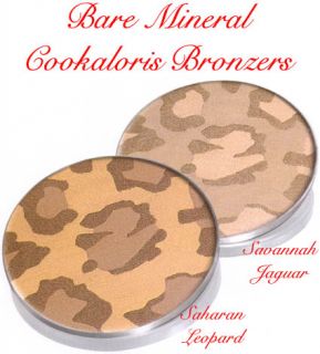 Pressed Bare Mineral Cookaloris Bronzers Ship in our Platinum Mirrored 
