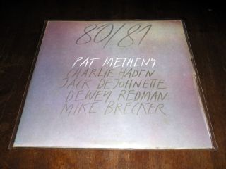   Metheny 80 81 Double Vinyl RARE Brazil Issue 1985 EX NM Superb