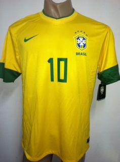 New 2012 Brazil Brasil Home Soccer Jersey Kaka 10