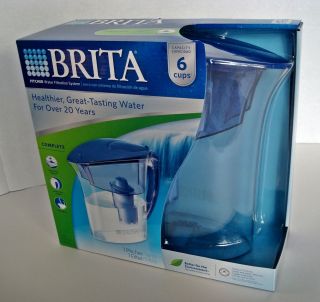 Brita Pitcher Water Filtration System 6 Cups Capacity