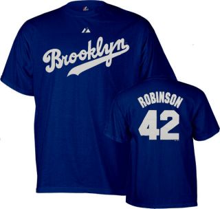 Jackie Robinson Youth Boys Brooklyn Dodgers T Shirt