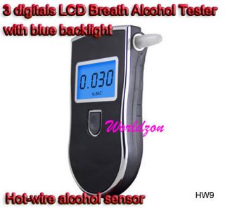 Professional Breathalyzer Breathalyser Alcohol Tester