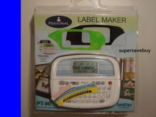 Brother PT 90 Label Maker Labeler Label Printer PT90 0012502544616 