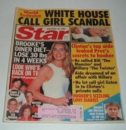 Star Brooke Shields Bill Clinton Jan Michael Vincent