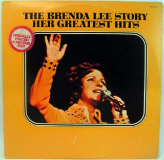 The Brenda Lee Story Her Greatest Hits 2LP Israel