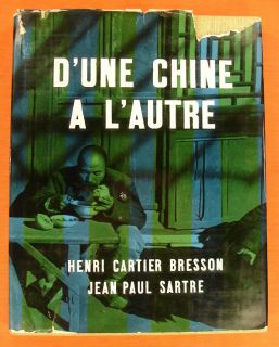 Henri Cartier Bresson Jean Paul Sartre Chine China 1954