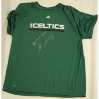 Brian Scalabrine Boston Celtics Autographed Practice Worn Shooting 