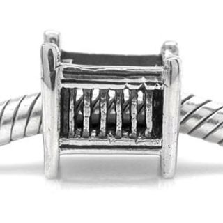 ARGENTO Authentic MIAN Bead Charm 925 Sterling Silver Baby Cot  