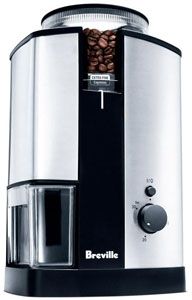breville bcg450xl conical burr coffee grinder