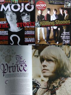   Mick Jagger Keith Richard Brian Jones Lot 2 Mojo Magazines