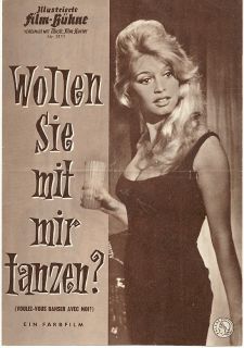 Brigitte Bardot Henry Vidal Dawn Adams Come Dance with Me German Movie 