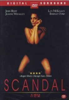 Scandal 1989 DVD SEALED Bridget Fonda John Hurt Brand New