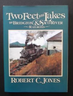   book TWO FEET LAKES ROBERT JONES BRIDGTON SACO RIVER pacific fast mail
