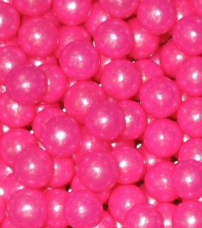   by The Pound Shimmer Pearl Bright Pink Bulk for Candy Buffet