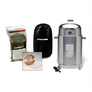 Brinkmann Smoke N Grill Stainless Electric Smoker Value Pack 810 5304 