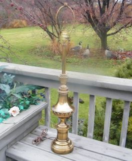 Vintage Antique 37 1 4 Stiffel Brass Table Light Lamp