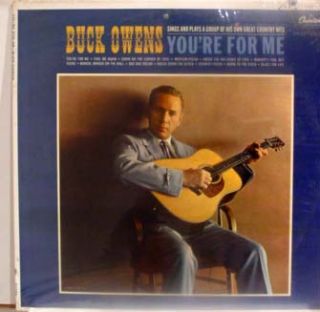 buck owens you re for me label format 33 rpm 12 lp mono country united 