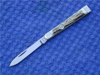 Buck Creek Genuine Stag Doctor Knife Germany Box Case