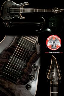 Jackson USA Chris Broderick Signature Soloist 7 String Guitar   Trans 